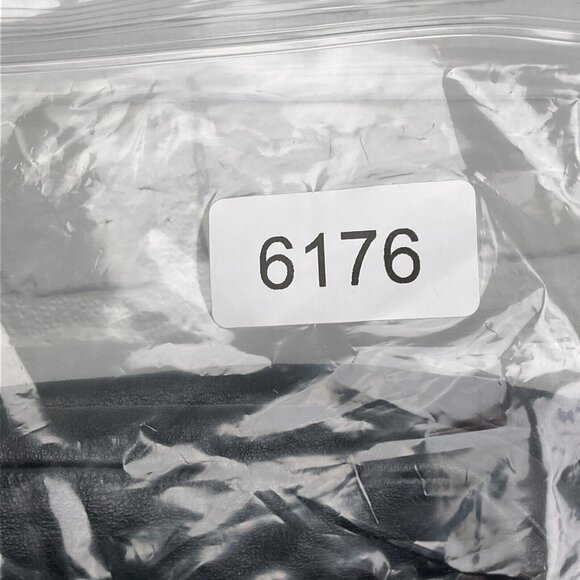 Maxima Wilsons Leather Jeans Women 10 28Wx26L Black Bootcut Unhem Raw‎ Straight - Picture 14 of 14